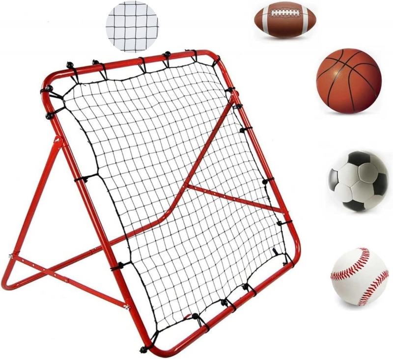 Baseball and Softball Rebounder Net for Pitching and Fielding Training