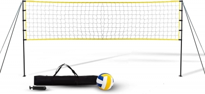 Volleyball Net for Backyard, Includes 32x3 Ft Beach Volleyball Net with Poles Games for Teen Youth Adult